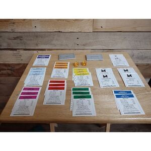 Monopoly Millennium Edition 2000 Original Pts - Title Cards, Chance, Comm. Chest